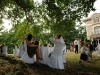 Mariage dans le parc